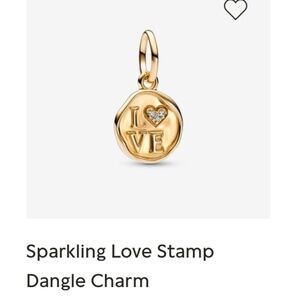 Gold Pandora Charm